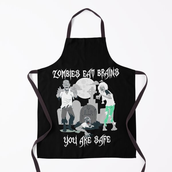 Item preview, Zombies eat brains you are safe designed and sold by Housestore.