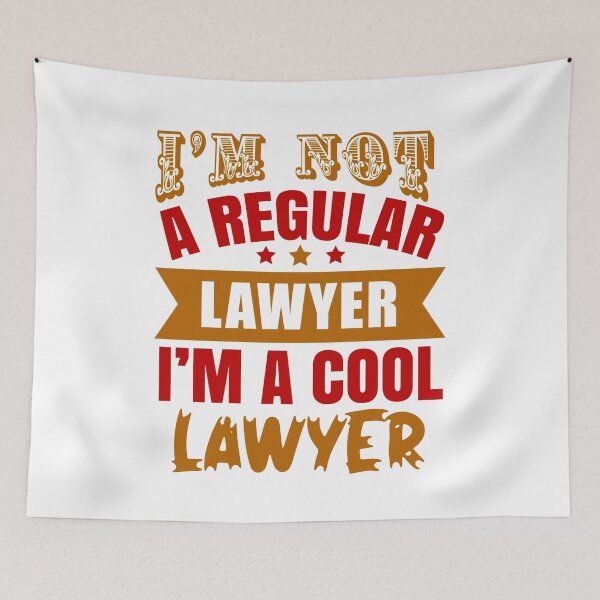 Item preview, I'm Not A Regular Lawyer, I'm A Cool Lawyer (Light) designed and sold by the-krisney-way.