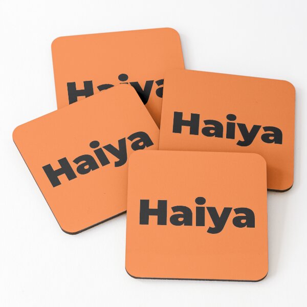 Item preview, Haiya (Black) Funny designed and sold by BunnyPrinceDegn.