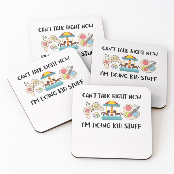 Item preview, Can't Talk Right Now I'm Doing Kid Stuff Funny Kid Life Sayings Kids  designed and sold by clothesy7.