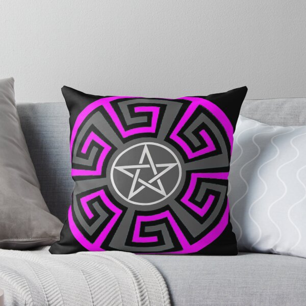 Item preview, Pink Aztec Pentagram symbol  designed and sold by Albert Faldet.