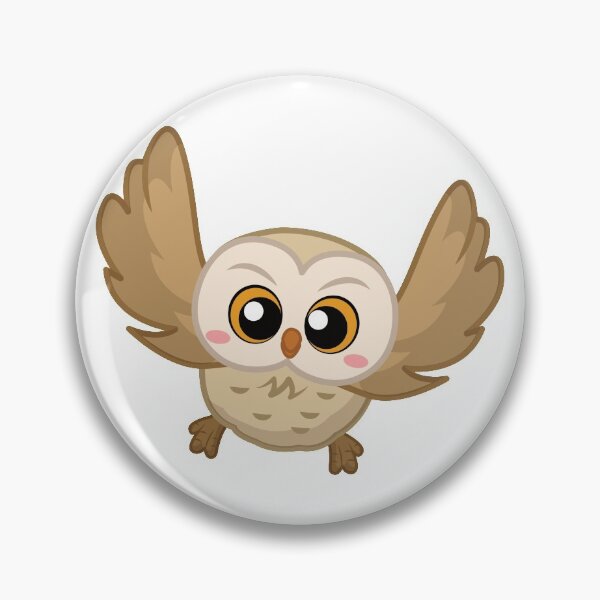 Item preview, Cartoon Owl in Flight designed and sold by theAcollection.