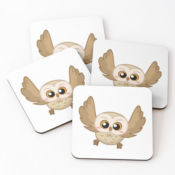 Item preview, Cartoon Owl in Flight designed and sold by theAcollection.