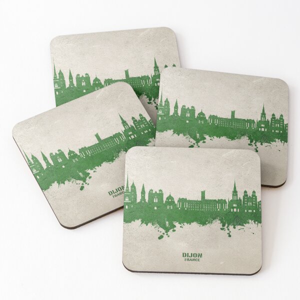 Item preview, Dijon France Skyline designed and sold by ArtPrints.