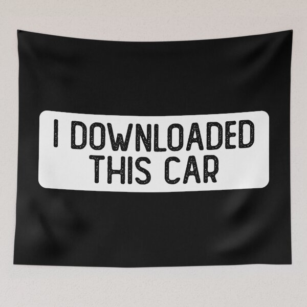 Item preview, I Downloaded This Car Cool Bumper designed and sold by Sour Soul.