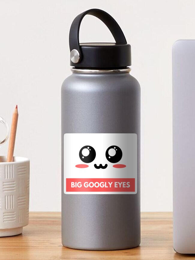 big googly eyes Sticker for Sale by Adriano759