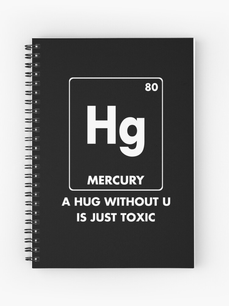 A Hug Without U Is Just Toxic Funny Chemical Element by Noirty Designs