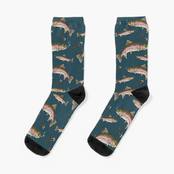 All About The Bass, Fishing (Navy) Men's Crew Socks – The Sock Shack in  Portland Maine