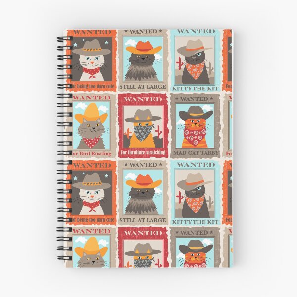 Item preview, Wanted Cowboy Cats designed and sold by Cressidacarr.
