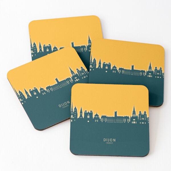 Item preview, Dijon France Skyline designed and sold by ArtPrints.