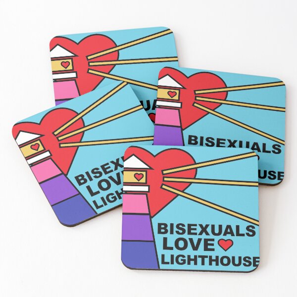 Item preview, BISEXUALS LOVE LIGHTHOUSES designed and sold by bestbookworm.