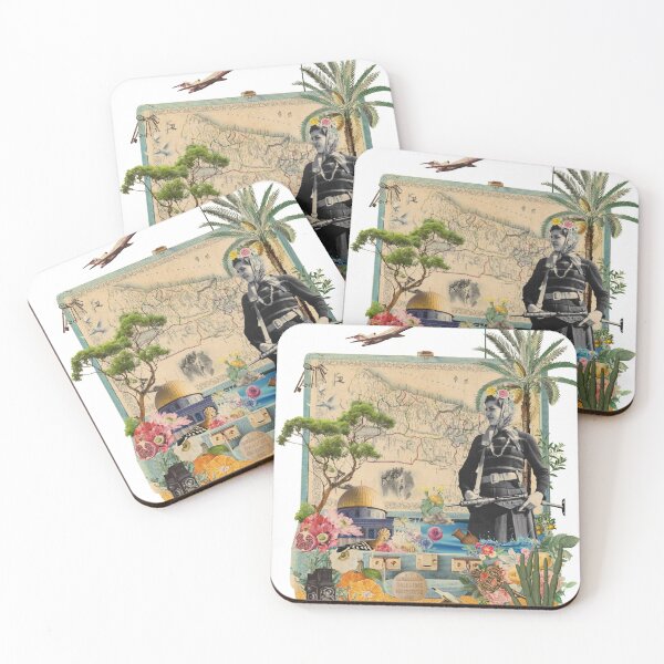 Item preview, Palestine vintage collage art  designed and sold by Dâr    Bâshar.