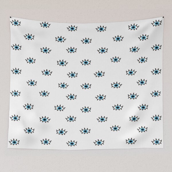 Item preview, patrón de ojos azules designed and sold by aloha-designs.
