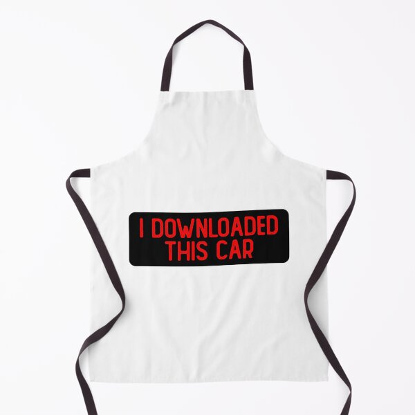 Item preview, I Downloaded This Car Funny Decal designed and sold by Sour Soul.