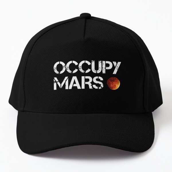 Occupy Mars logo Baseball Cap