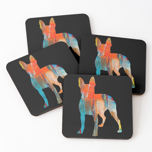 Item preview, Painted French Bulldog - Abstract, Vibrant and Colorful designed and sold by Kahume.