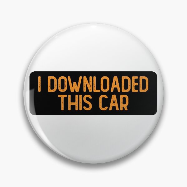 Item preview, I Downloaded This Car Cool Decal designed and sold by Sour Soul.