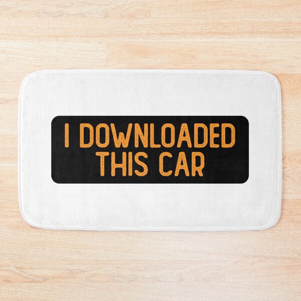 Item preview, I Downloaded This Car Cool Decal designed and sold by Sour Soul.