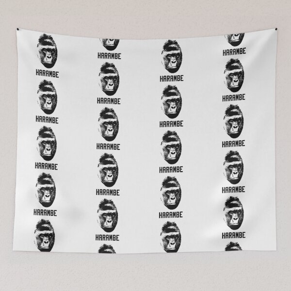 Item preview, Harambe Face designed and sold by RobBoss.