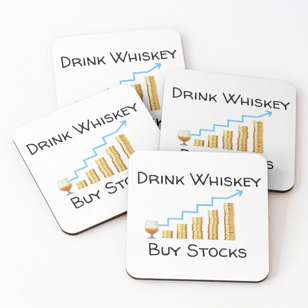 Item preview, Drink Whiskey Buy Stocks designed and sold by Famtastic Artworks.