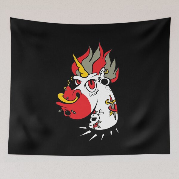 Item preview, Punk unicorn | Tattoo and piercings designed and sold by BananaKivi.