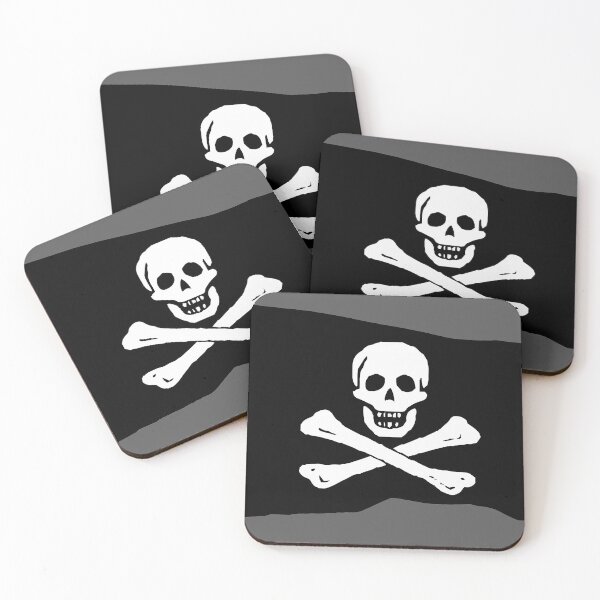 Item preview, Historic Pirate Flag Black Sam Bellany designed and sold by QuidnuncDesigns.