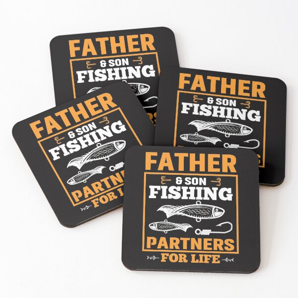 Item preview, 'FATHER & SON FISHING PARTNERS FOR LIFE' COLLECTION designed and sold by JRM Tees & More Store.