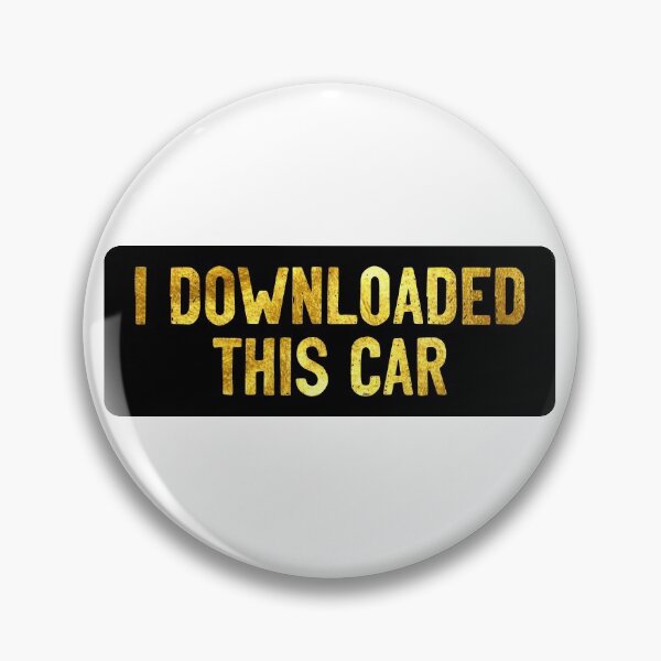 Item preview, I Downloaded This Car Bumper Meme designed and sold by Sour Soul.