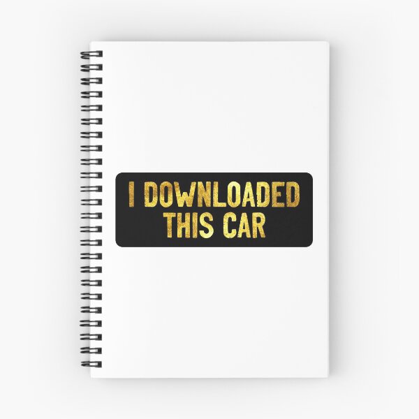 Item preview, I Downloaded This Car Bumper Meme designed and sold by Sour Soul.