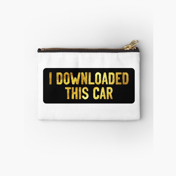 Item preview, I Downloaded This Car Bumper Meme designed and sold by Sour Soul.