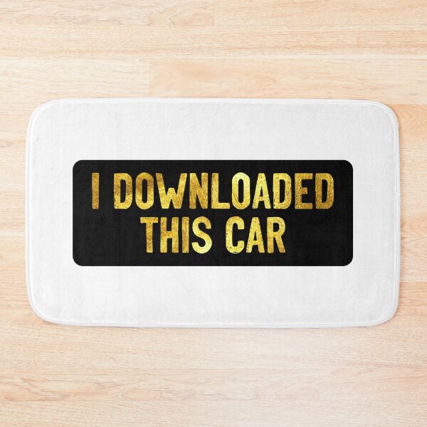 Item preview, I Downloaded This Car Bumper Meme designed and sold by Sour Soul.