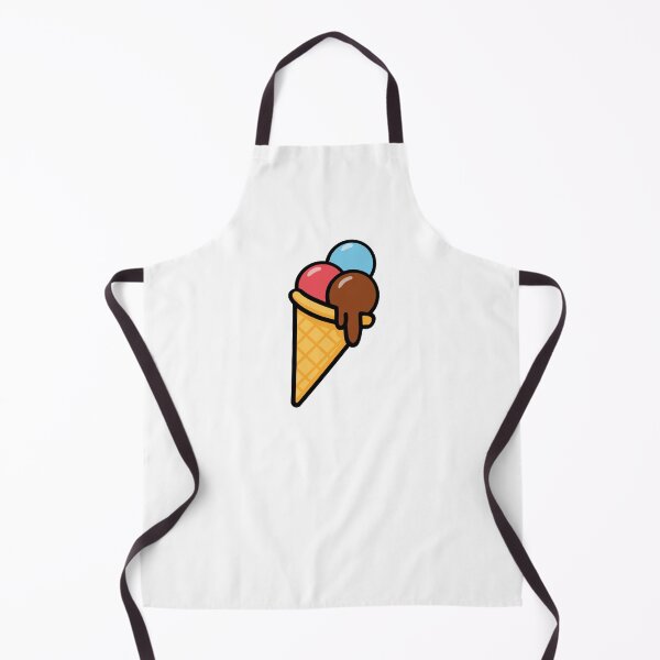 Item preview, Ice cream logo cartoon designed and sold by LeaPoupin.