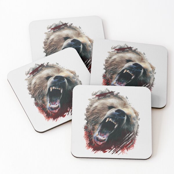 Item preview, Wild grizzly bear designed and sold by svetlana84.