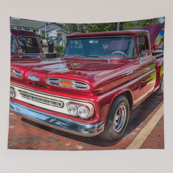 Aperçu de l'œuvre Camionnette Chevrolet Apache série 10 1961 créée et vendue par RichFrancoCars.
