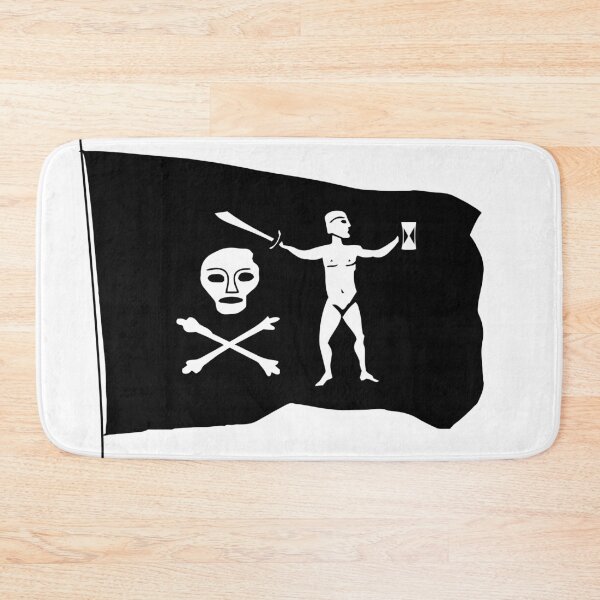 Item preview, Historic Pirate Flag Captain Delaien designed and sold by QuidnuncDesigns.