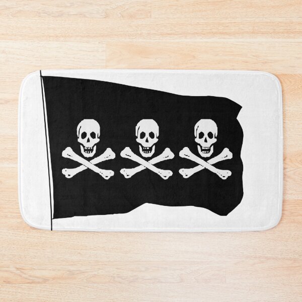 Item preview, Historic Pirate Flag Christopher Codent designed and sold by QuidnuncDesigns.
