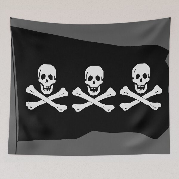Item preview, Historic Pirate Flag Christopher Codent designed and sold by QuidnuncDesigns.