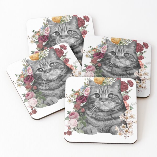 Item preview, huckleberry the cat designed and sold by merchmind.