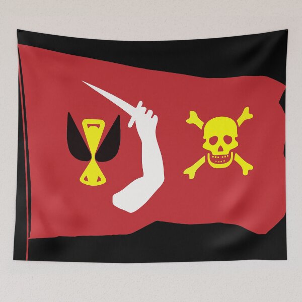 Item preview, Historic Pirate Flag Christopher Moody designed and sold by QuidnuncDesigns.