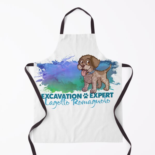 Item preview, Lagotto Romagnolo Puppy Dog Brown Roan designed and sold by Tazmaa.
