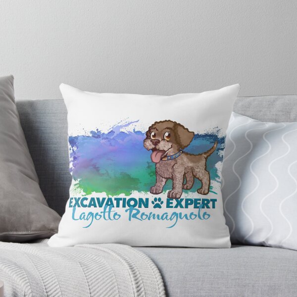 Item preview, Lagotto Romagnolo Puppy Dog Brown Roan designed and sold by Tazmaa.