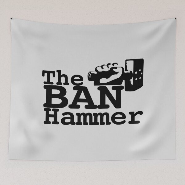 Item preview, The Ban Hammer | Magic the gathering designed and sold by thanksgeek.