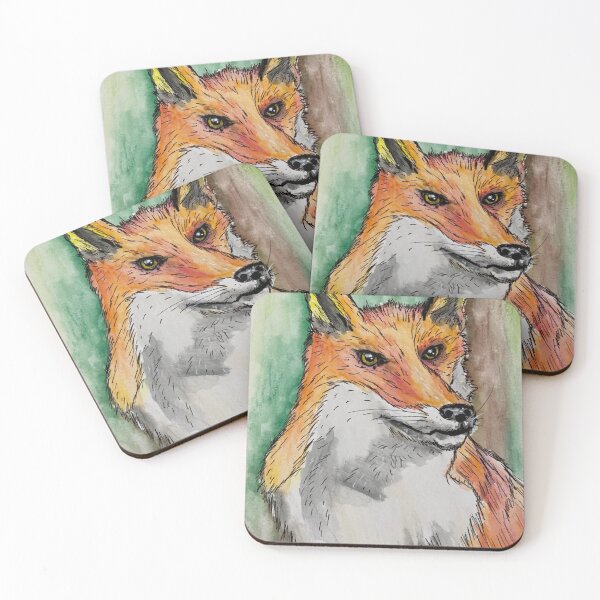 Item preview, Watercolor Fox designed and sold by JPDiCarloArt.