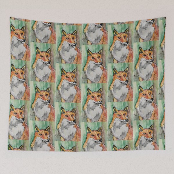 Item preview, Watercolor Fox designed and sold by JPDiCarloArt.