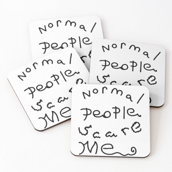 Item preview, Normal people scare me designed and sold by beckyhowling.