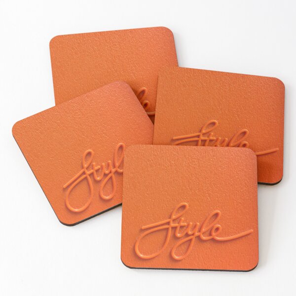 Item preview, Orange Colour beautiful design with text "style" designed and sold by VIVEK KUMAR RAI.