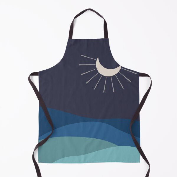 Item preview, Minimal Sea at Night designed and sold by thayartstudio.