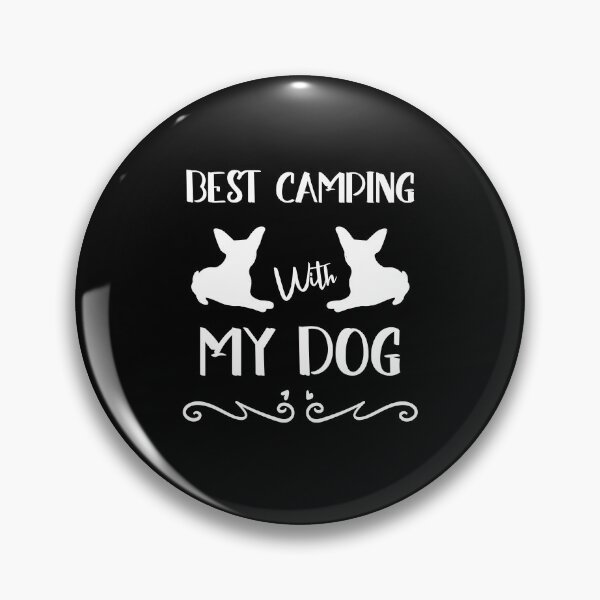 Item preview, funny Best camping with my dog funny saying dog lovers pets quotes designed and sold by KHELISTORE.
