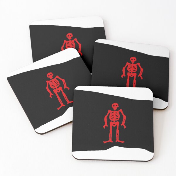 Item preview, Historic Pirate Flag Edward Low 2 designed and sold by QuidnuncDesigns.