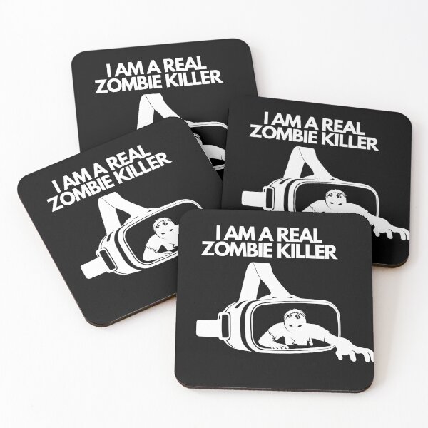 Item preview, Real Zombie Killer, Vr Gamer Gift Shirt, Virtual Reality Games, Vr Lover Tee, Virtual Reality Gadget, Zombie T-Shirt designed and sold by SweetEnjoyable.